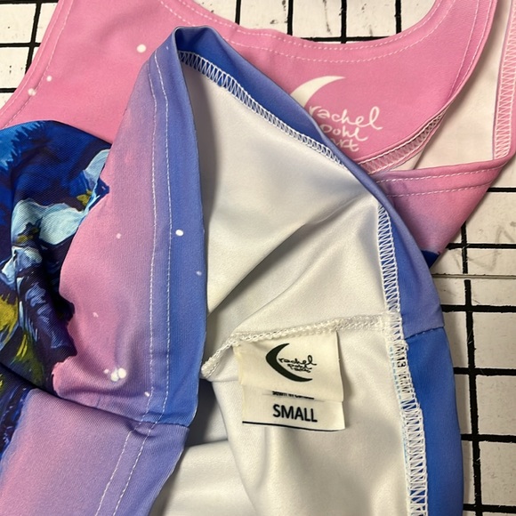 Rachel Pohl Alpine Reflections bundle / brand new / size small eco crop top/hat - Picture 5 of 5